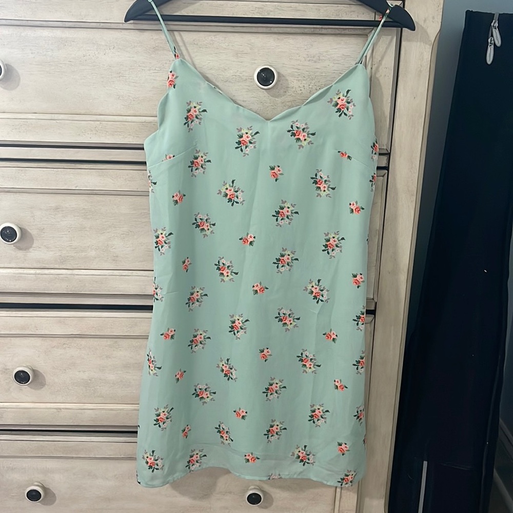 Size small floral shift dress